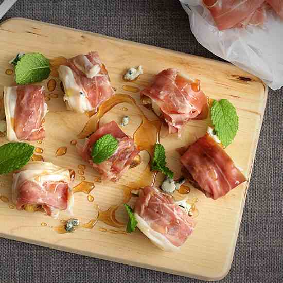 Prosciutto and Dried Fig Canapes
