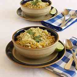 Tomatillo Salsa Verde Rice