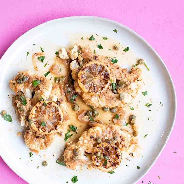 Cauliflower Piccata