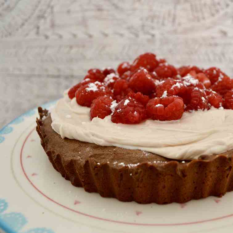 Chocolate Raspberry Torte