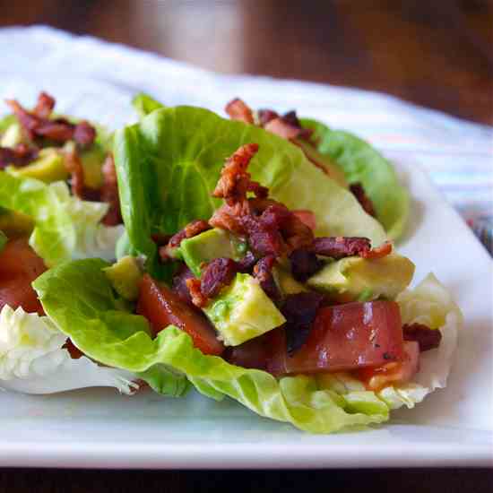 BLT Avocado Wraps