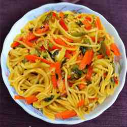 Veg Hakka Noodles