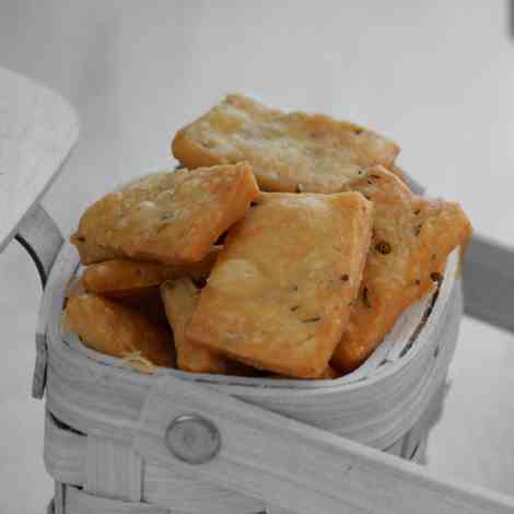 Namak Pare Recipe is the savory snack  