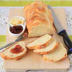 Honey White Challah Bread