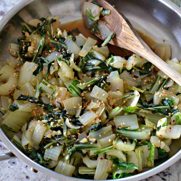 Stir Fried Bok Choy