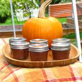 Dark Chocolate Pumpkin Pie Mousse.