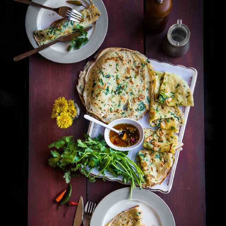 Thai Savory Crepes