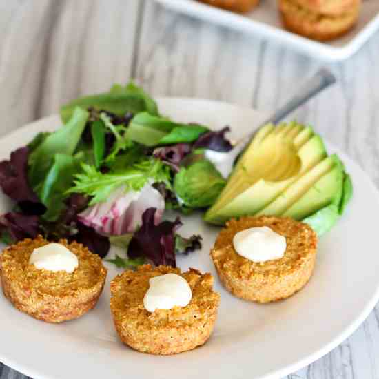 Taco Tuna Quinoa Sliders