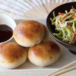 Baked Char Sui Bao Cantonese BBQ Pork Bun