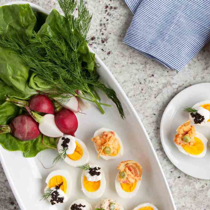 Undeviled Eggs