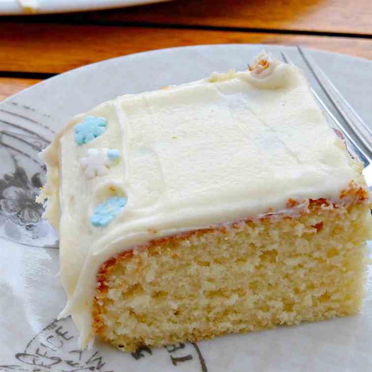 White Chocolate Cake