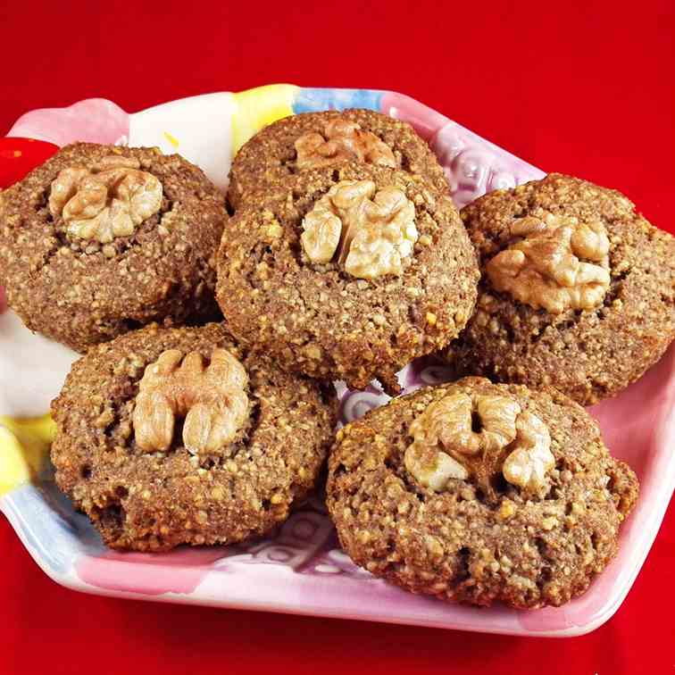 5-Ingredient Gluten-Free Walnut Cookies 