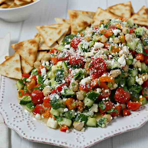 Middle Eastern Chickpea Salad