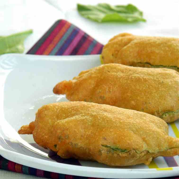 Spinach Bajji / Fritters