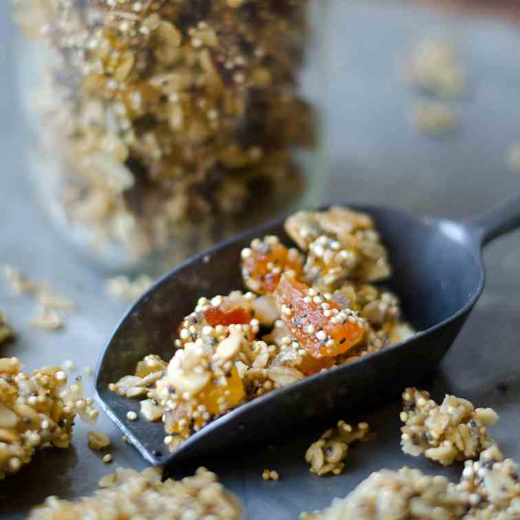 Tropical Quinoa Granola