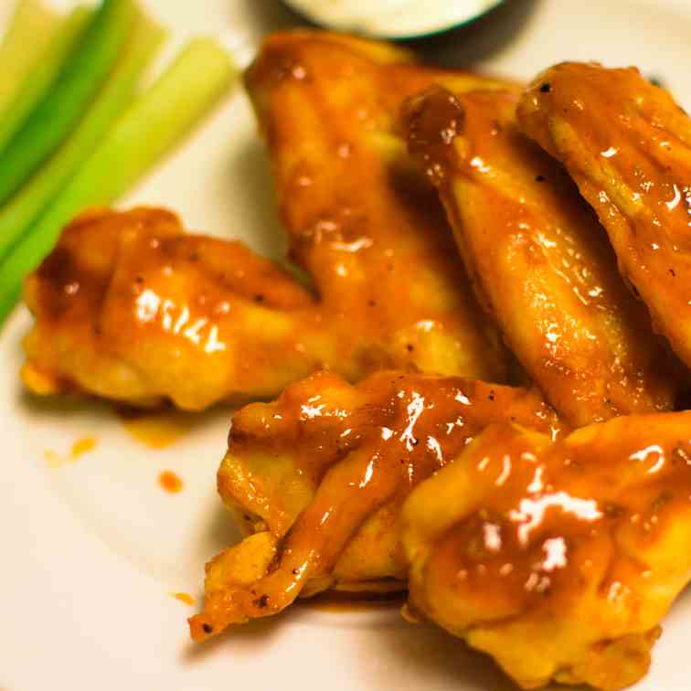  Honey Glazed Easy Chicken Wings(Baked)