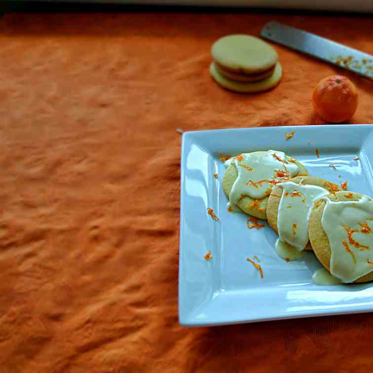 Sumo Mandarin Sugar Cookies