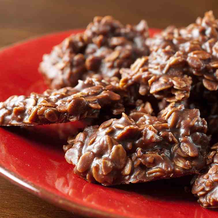 No Bake Chocolate Cookies