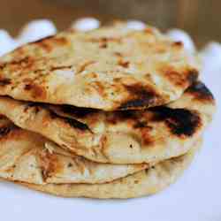 Whole Wheat Garlic Naan