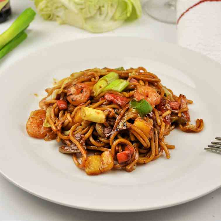 King Prawn Noodles Recipe