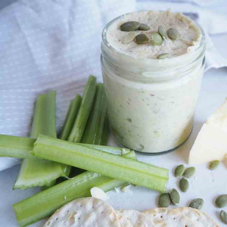 butter bean and cashew dip