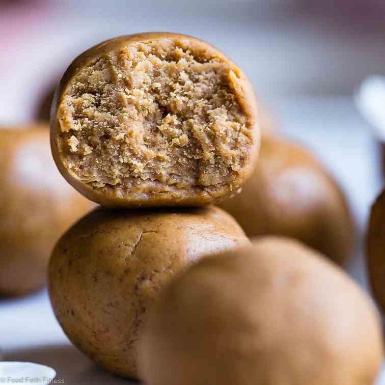 Peanut Butter Cookie Dough Bites