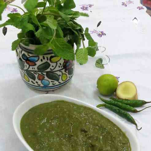 Green chutney/dip