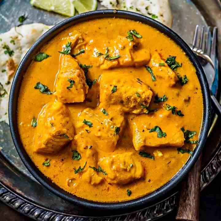 Instant Pot Salmon Tikka Masala