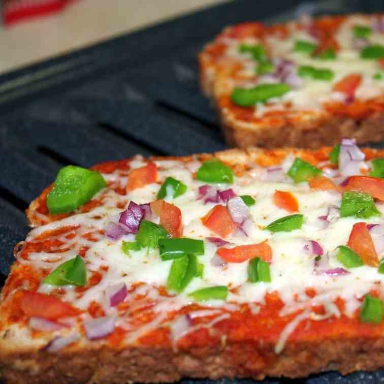 Bread Pizza Recipe