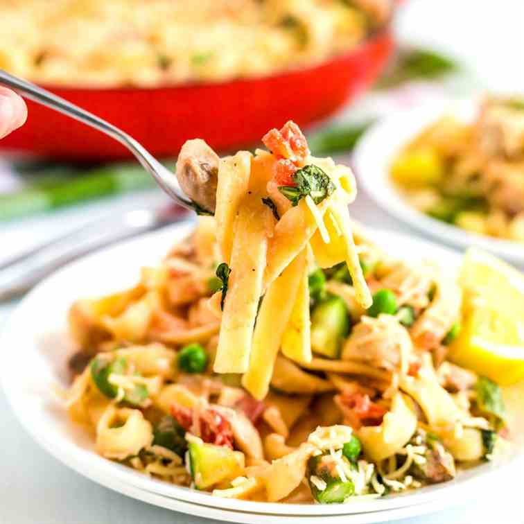 Easy Pasta Primavera