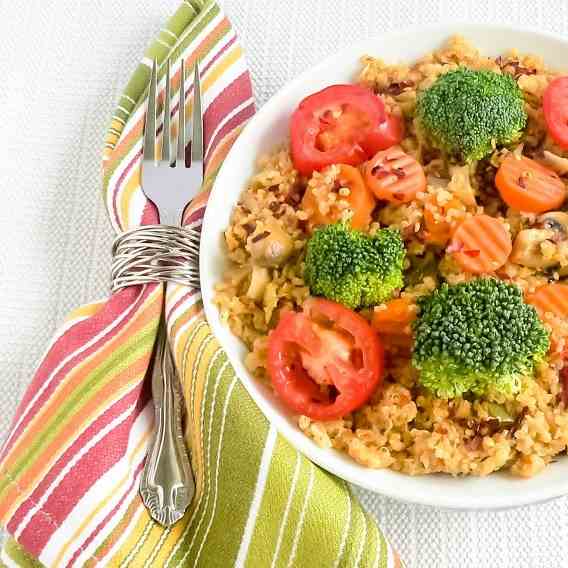 One Pot Veggie Quinoa