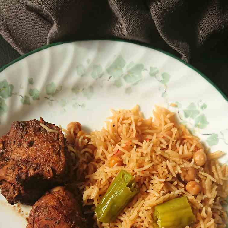 Allergy Friendly Chana Pulao