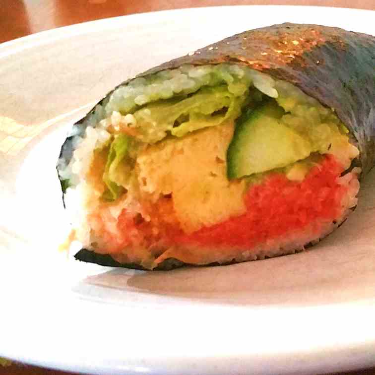 Low Carb Sushi Burrito