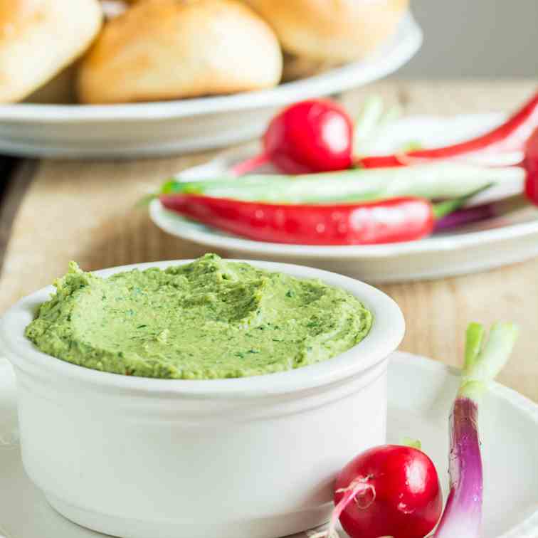 Wild Garlic Hummus