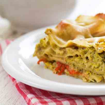 Easy Meat Free Lasagna with Veggies