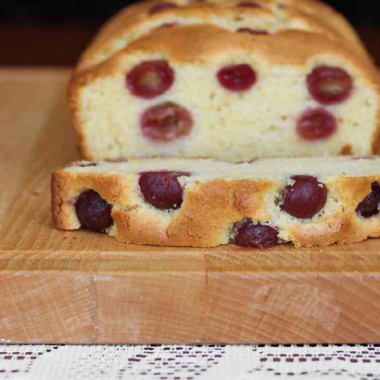 Red Grape Olive Oil Cake