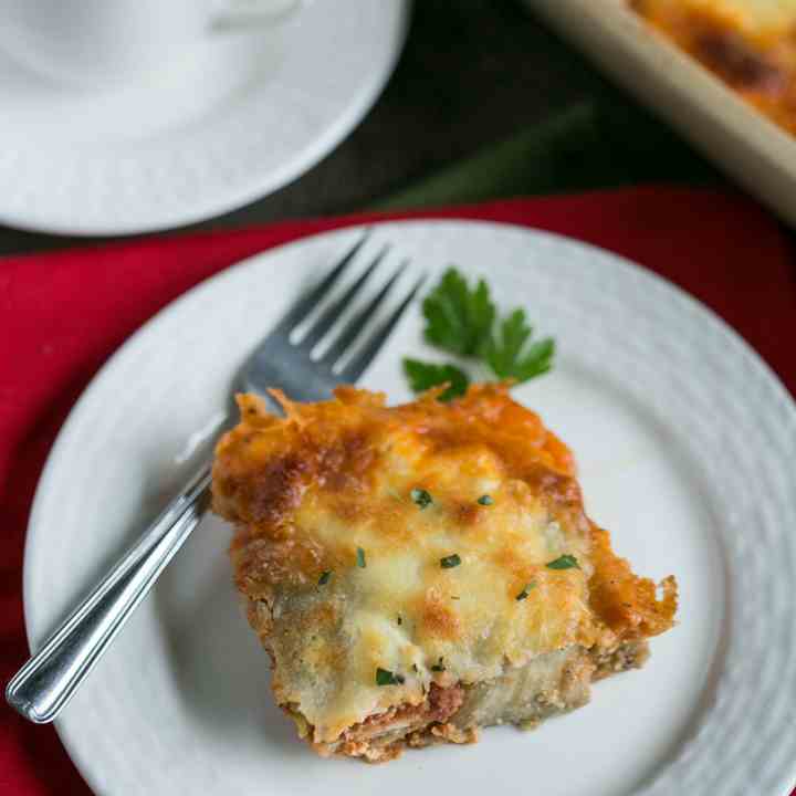 Eggplant Parmesan Casserole