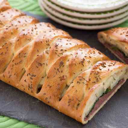 Corned Beef Braid