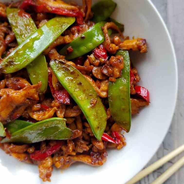 Chicken with Chili Bean Sauce