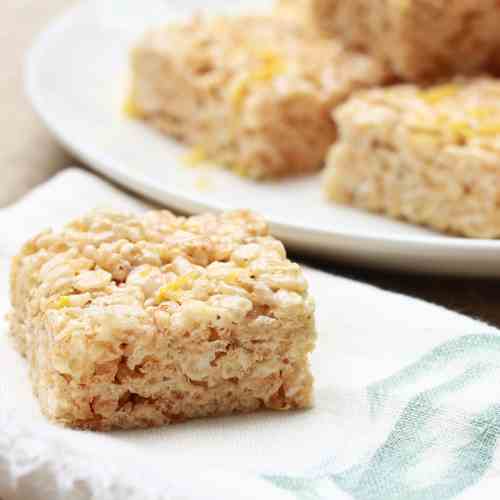 Lemonade Rice Krispies Challenge