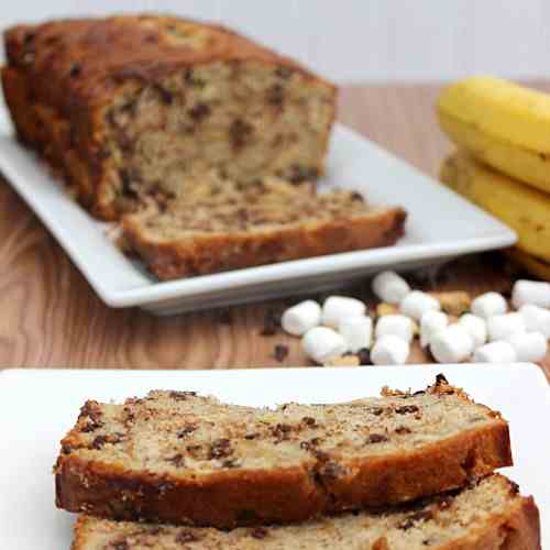 S'mores Banana Bread