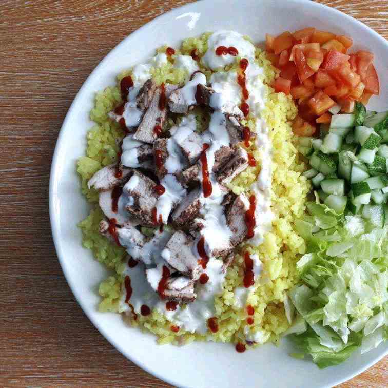 Chicken Shawarma Rice