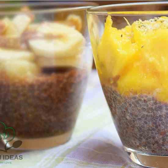 Mango Cinnamon Chia Pudding