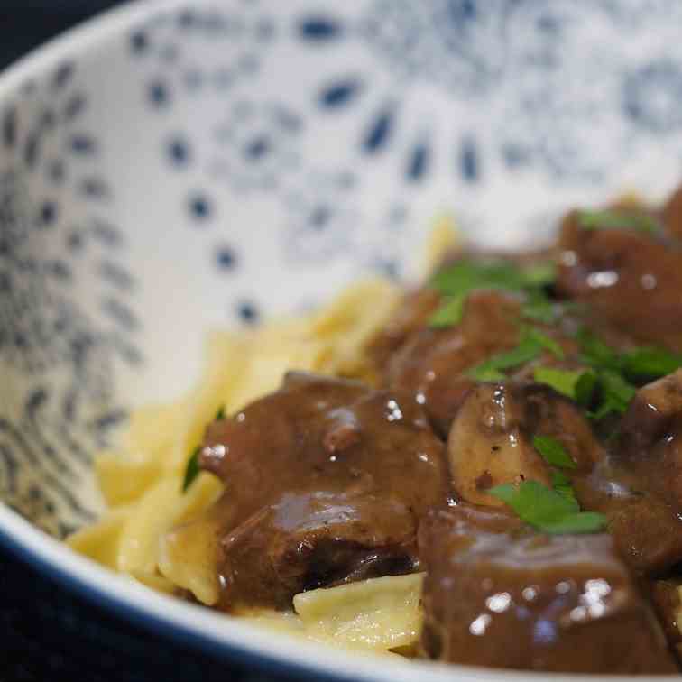 Instant Pot Sirloin Beef Tips 