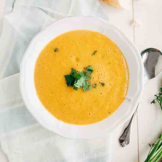 Carrot And Coriander Soup