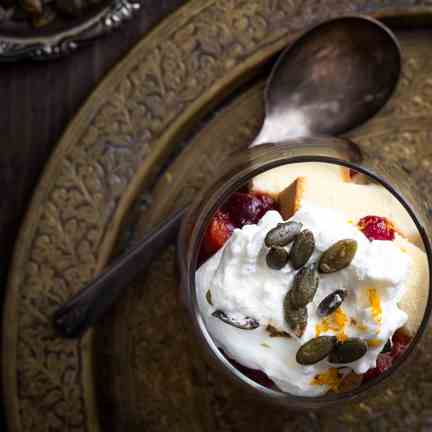 Cranberry Trifles