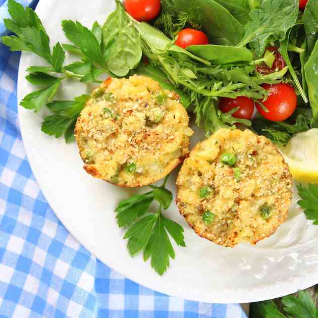 Healthy Tuna Casserole Muffins