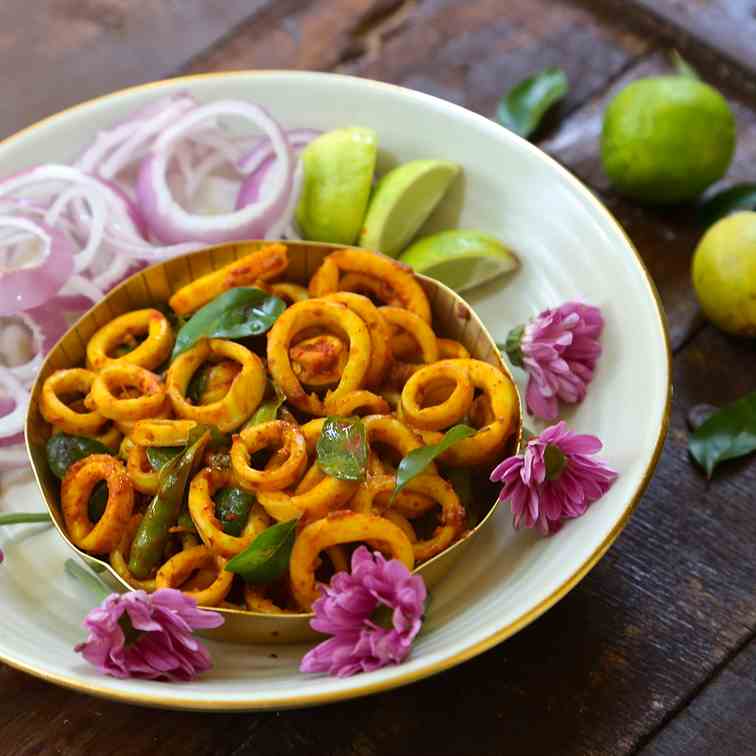 Quick Kerala Calamari