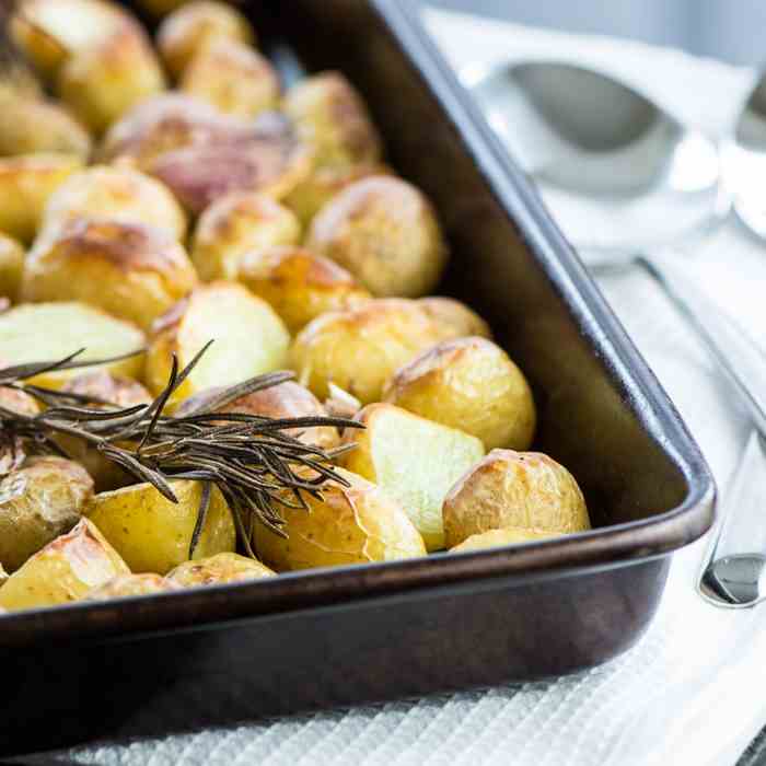 Roasted New Potatoes with Rosemary