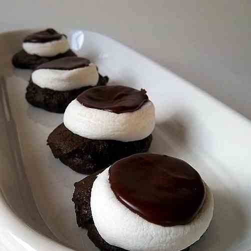 Chocolate Marshmallow Cookies